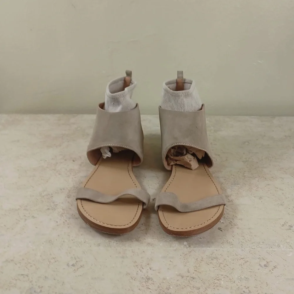 BELLE by Sigerson Morrison ‘Bristol’ Cuffed Flat Sandal. Size 9 B - Picture 3 of 6